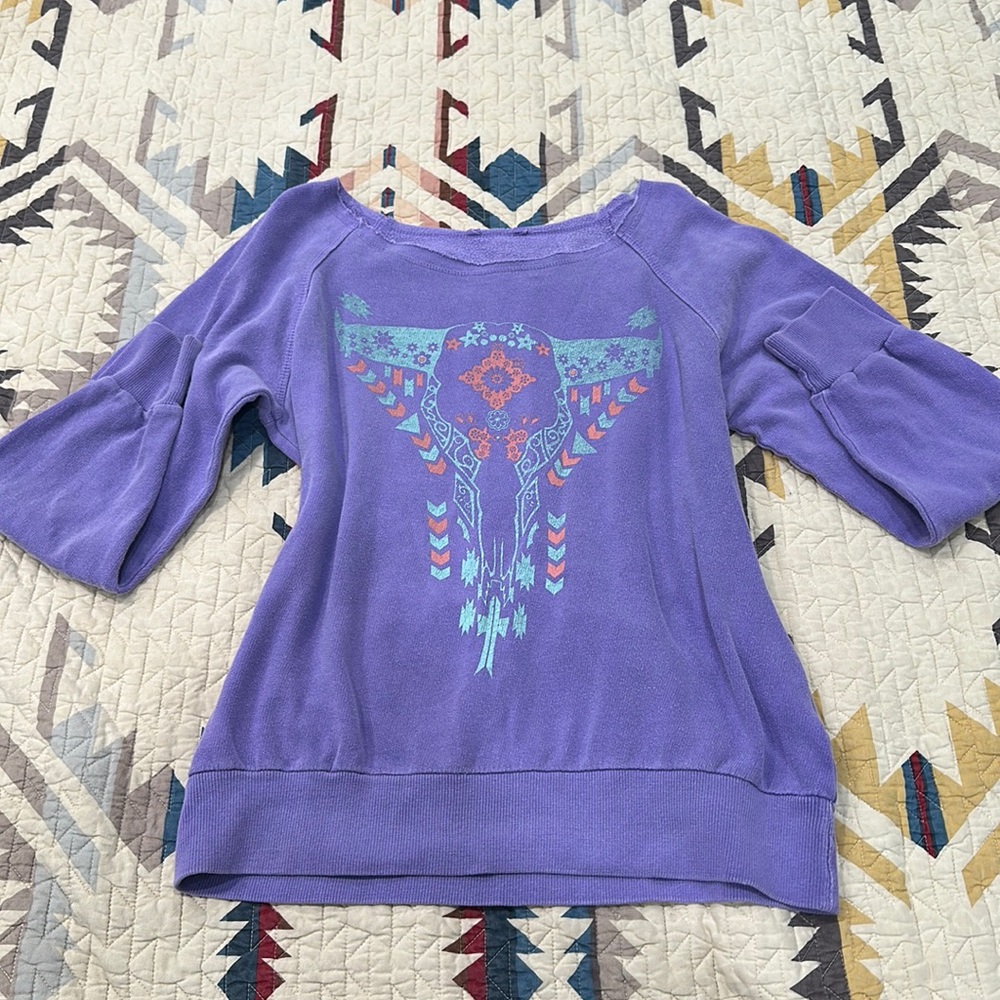 Off shoulder sweater